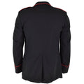 Original italiensk militärpolisjacka officiell officer formell svart uniform