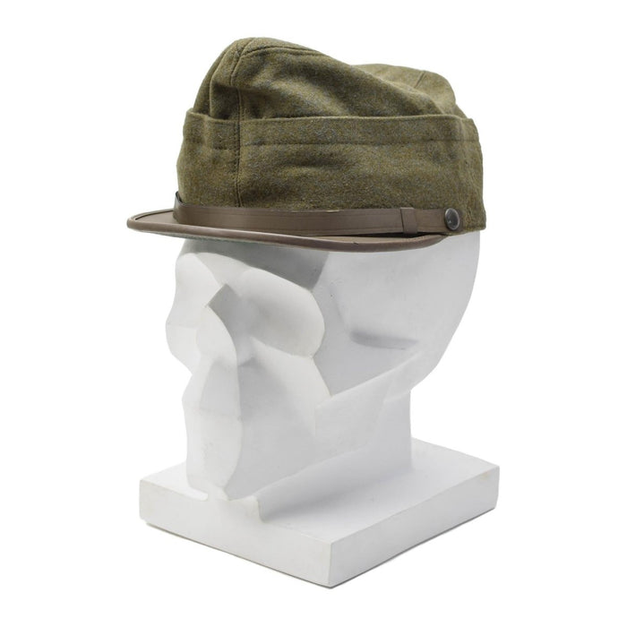 Original italiensk militär snapback fältkeps olivull lätt vintage - GoMilitar