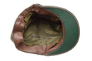 Original Italian military snapback field cap olive wool lightweight vintage - GoMilitar