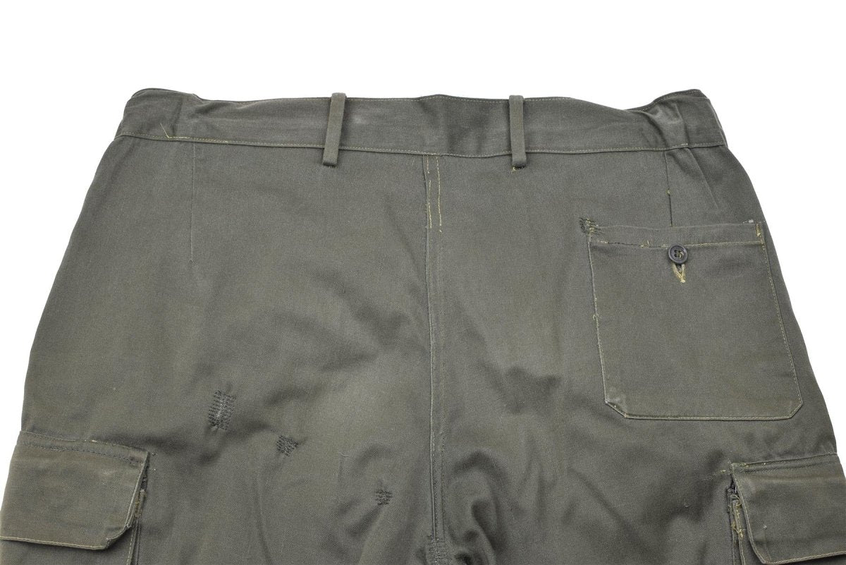 Original italienska militära arbetsbyxor förstärkta arbetskläder enhetliga lastbyxor