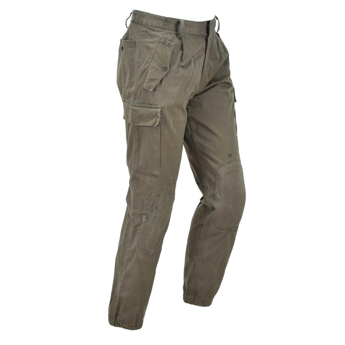 Original italienska militära arbetsbyxor förstärkta arbetskläder uniforms cargobyxor - GoMilitar
