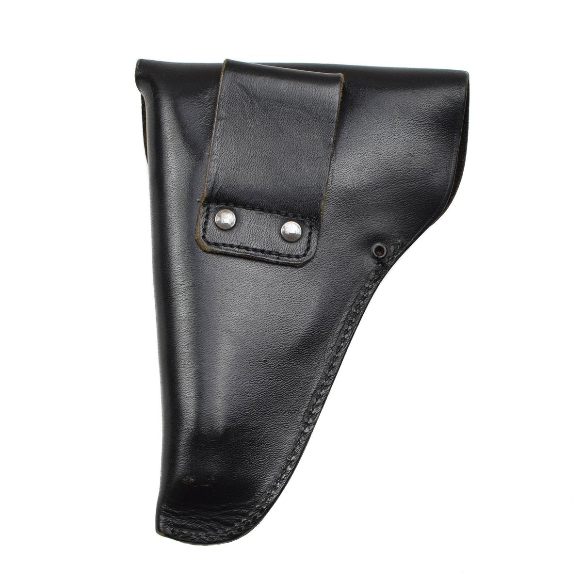 Original Italien Militär Pistol Black Leather Holster Gun Holder för Beretta Belt