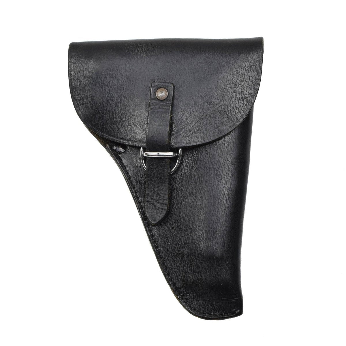 Original Italien Militär Pistol Black Leather Holster Gun Holder för Beretta Belt
