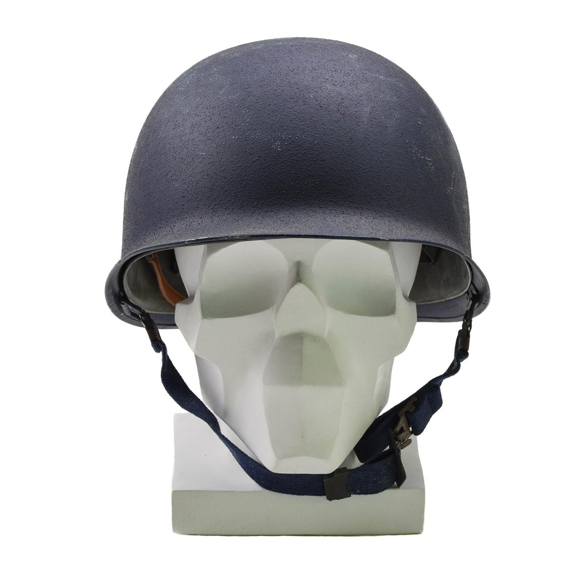 Original militär belgisk stålhjälm M51 Taktisk stridsarmé Inner PVC Blue