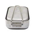 Original Military Issue Mess Tins rostfritt stål camping utomhus bordsartiklar