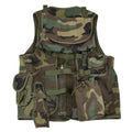 Original Nato Tactical Vest Woodland Camouflage Multi Pockets Field Army New