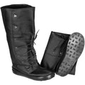 Original Norge Army Alfa Overboots isolerande svarta läderskor bra grepp nytt