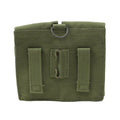 Original Norwegian Army Magazine Pouch Vintage Double Ammo Bag Green Canvas Ny