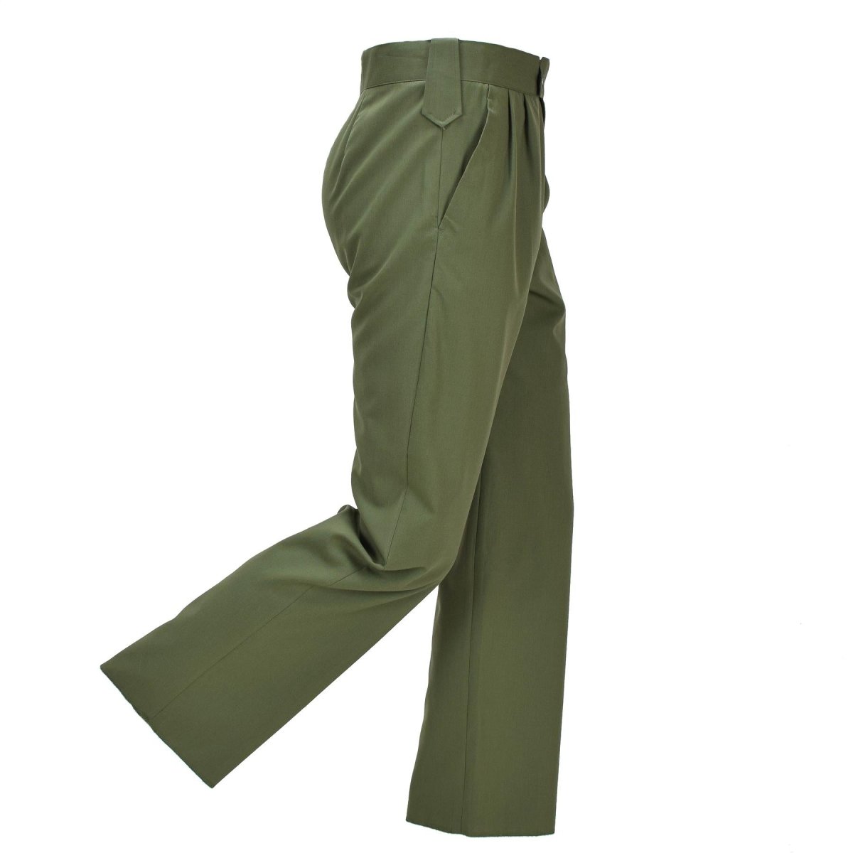Original polska militärklänningsbyxor Slitstarka fältbyxor Army OD Green