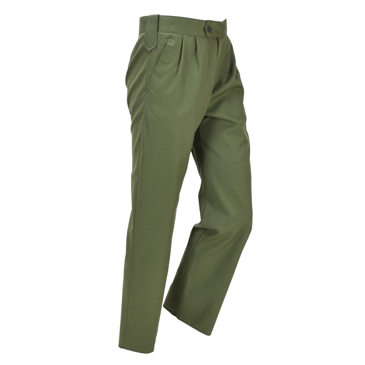 Original polska militärklänningsbyxor Slitstarka fältbyxor Army OD Green