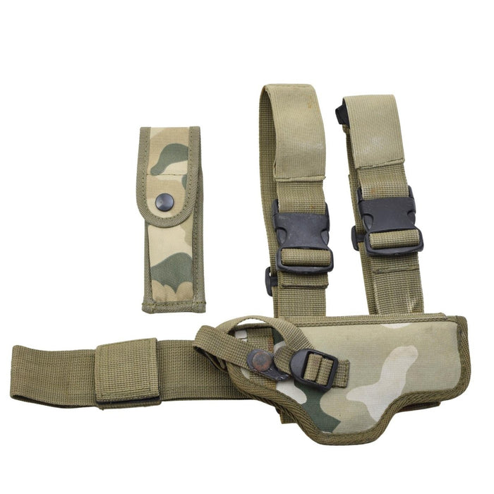 Original polsk militär drop leg hölster Tactical WIST - 94 Pantera Desert Camo - GoMilitar