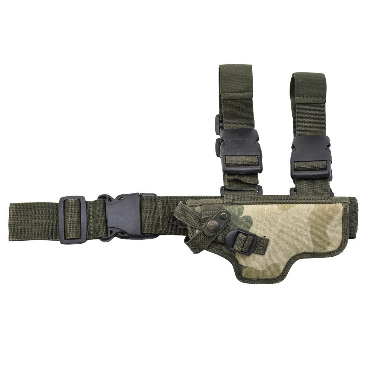 Original polskt militärt fallbenshölster WIST-94 snabbspänne Pantera
