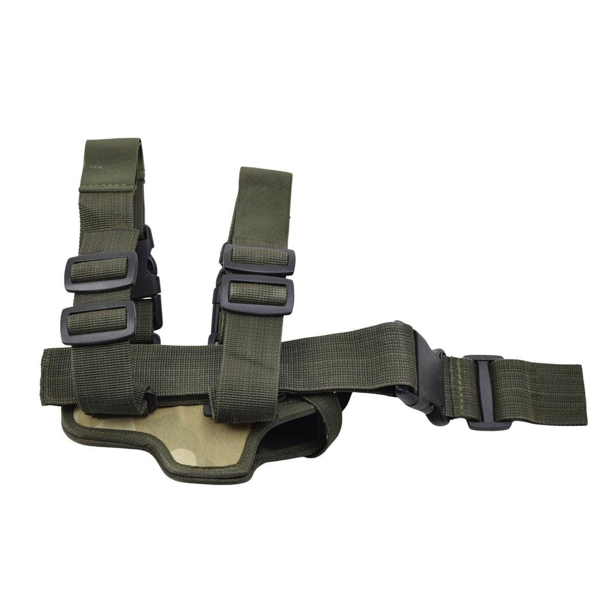 Original polskt militärt fallbenshölster WIST-94 snabbspänne Pantera