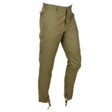 Original Rumänska Army Field Work Byxor Justerbara Muddar med dragsko Olive