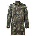 Original rumänska militär parka m93 camo blad huva långjacka taktisk ny