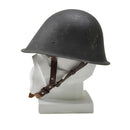 Original Romanian Military tactical steel helmet M73 paratrooper chinstrap Olive - GoMilitar