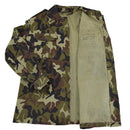 Original Romanian troops field jacket m93 camo leaf BDU parka military issue - GoMilitar