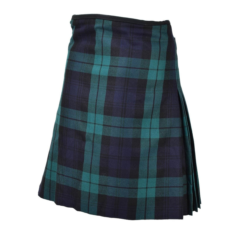 Original Scottish Army Wool Kilt Tartan Royal Regiment Militär veckad uniform