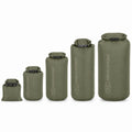 Original Scottish Military Dry Bags 1L–40L Roll Top Quick Release Spänne Olive