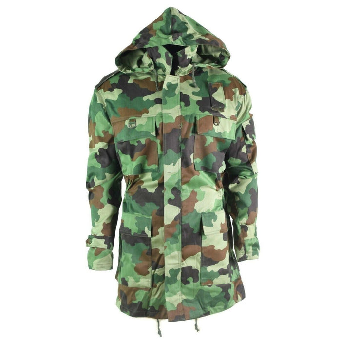 Original serbisk arméparka specialstyrketrupper BDU-jacka med foder NYHET - GoMilitar