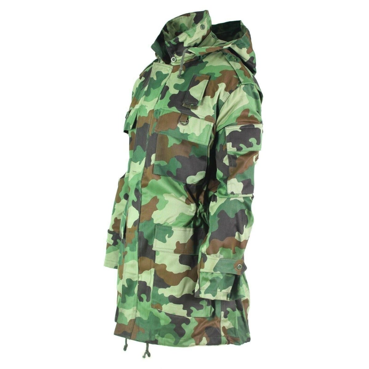 Original Serbian Army Parka Special Forces Troops BDU Jacket med Line New