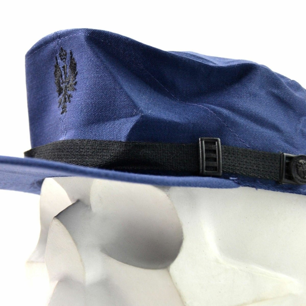 Original Spanien Spanisk militär Visor Cap Army Navy toppade Cap Blue
