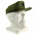 Original Spanien Spanisk militär Visor Cap Army Navy toppade hatt olivgrön