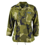 Original Swedish Army Heavy M90 Jacket Splinter Camo Military Field Troops Nya