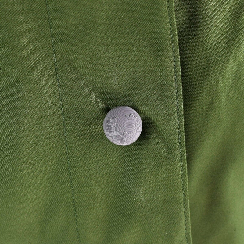Original Swedish Army M59 Jacket Green Military Field Combat Uniform