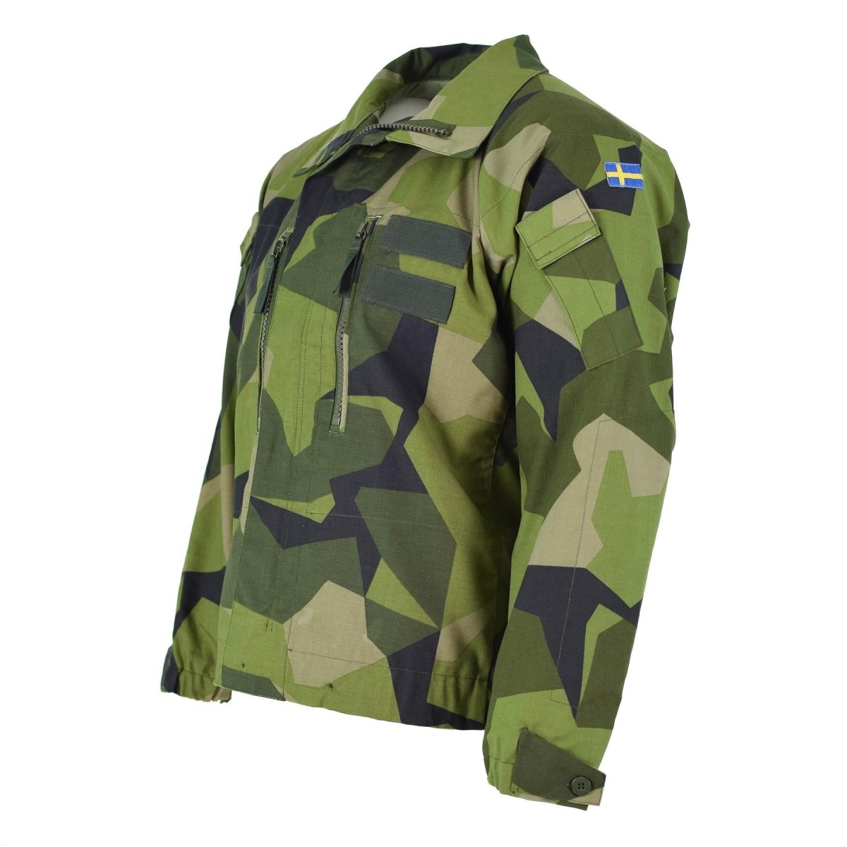 Original Swedish Army M90 Jacket Splinter Camouflage Field Combat Tanker Ny