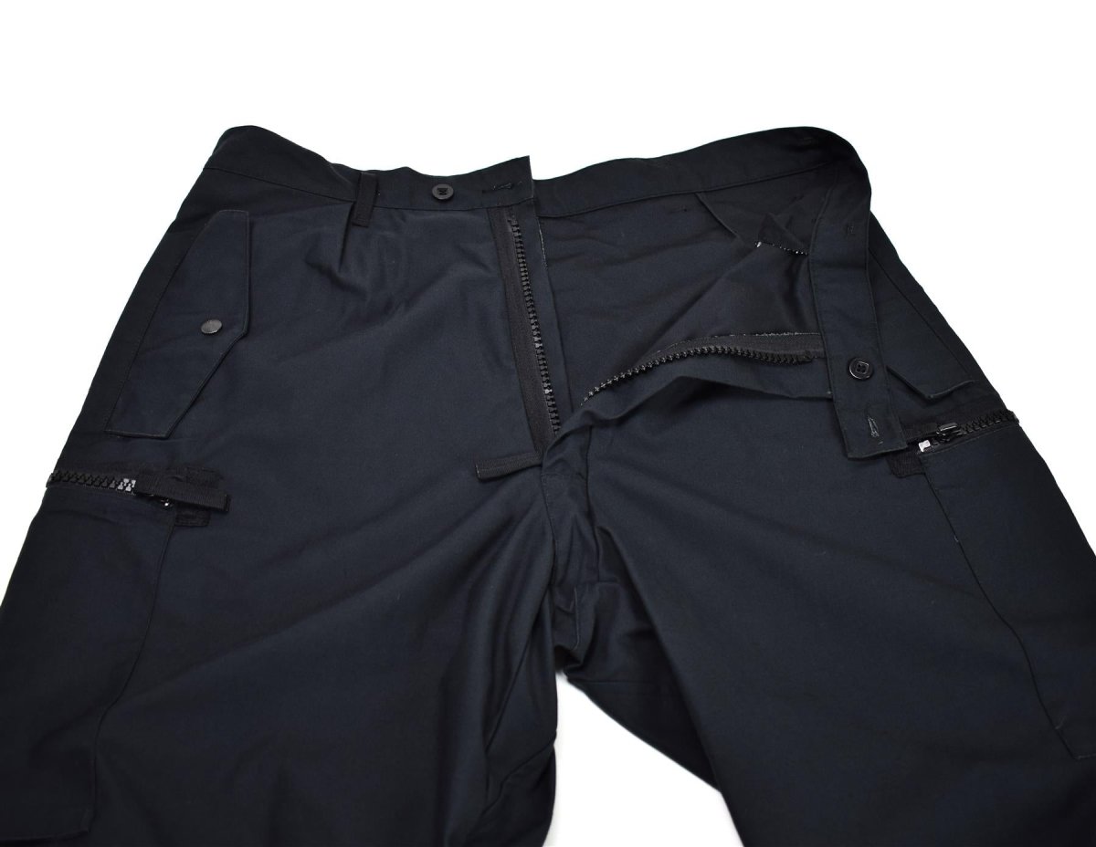 Original Swedish Army M90 Pants Black Field Combat Trousers Bdu New