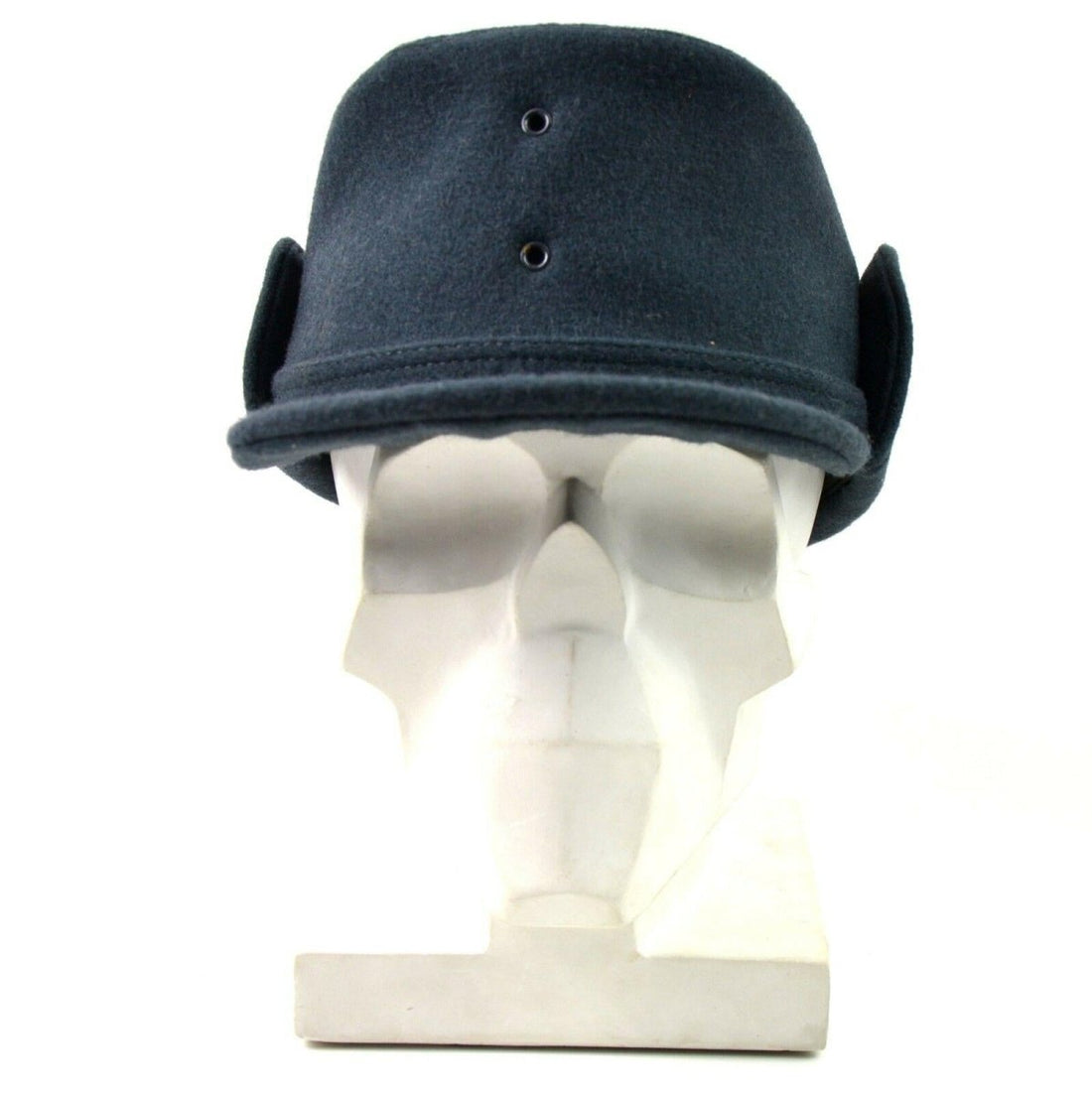 Original Swedish Army Wool Winter Hat. Blue Sverige Winter Cap ny