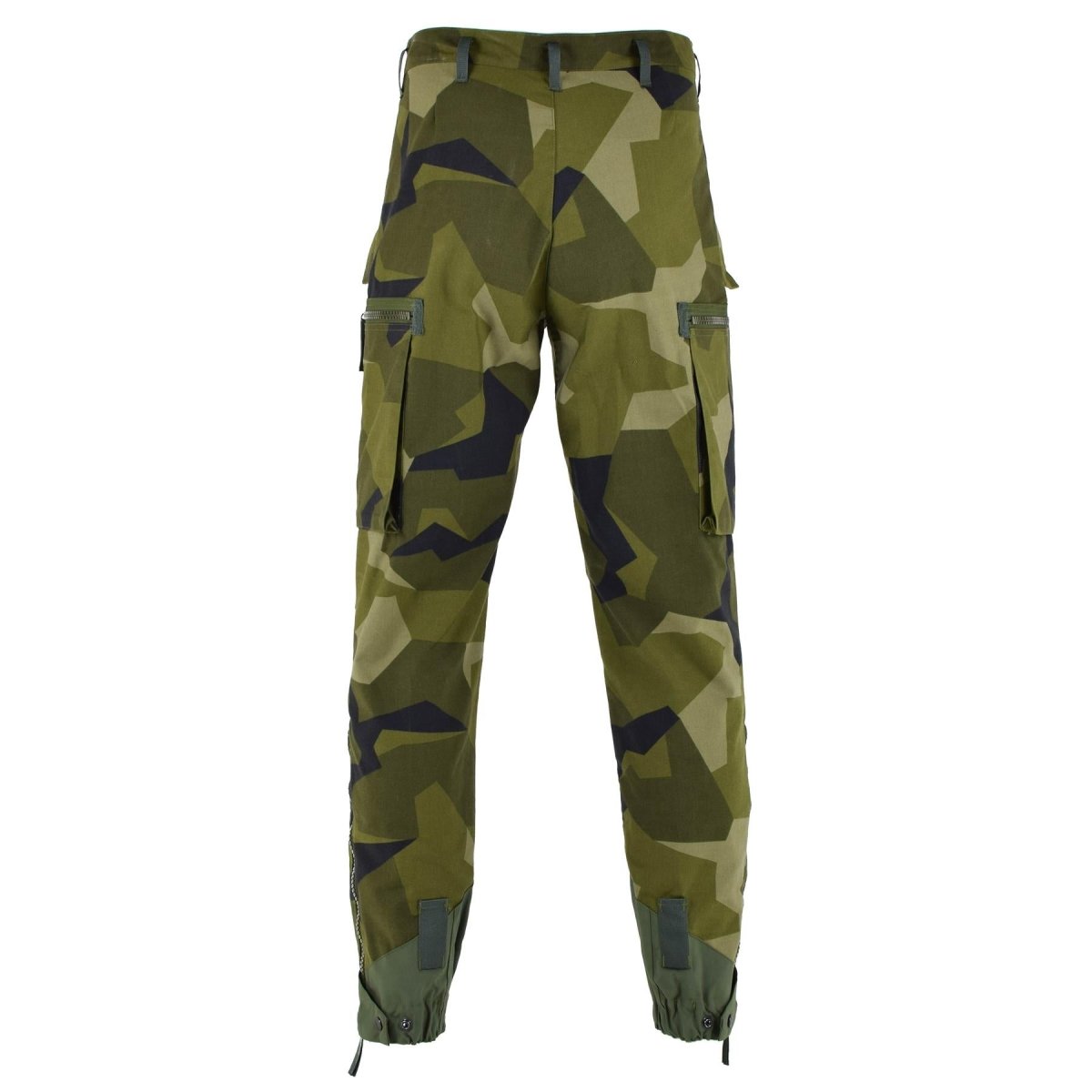 Original Swedish Military M90 Pants Splinter Camouflage Field Combat Trousers BDU