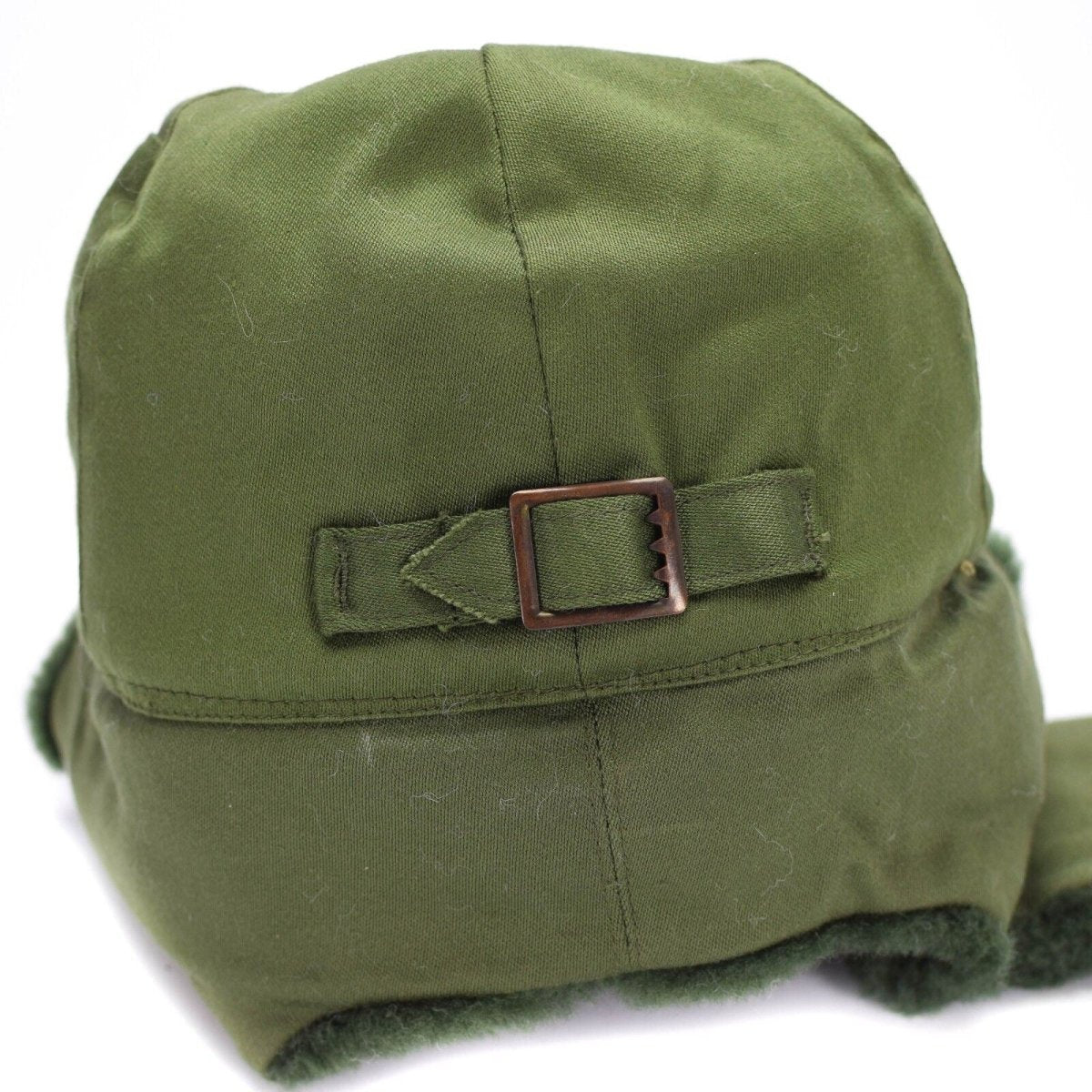 Original Swedish Sverige Military Army Winter Green M59 Combat Field Cap Hat Ny