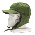 Original Swedish Sverige Military Army Winter Green M59 Combat Field Cap Hat Ny