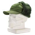 Original Swedish Sverige Military Army Winter Green M59 Combat Field Cap Hat Ny