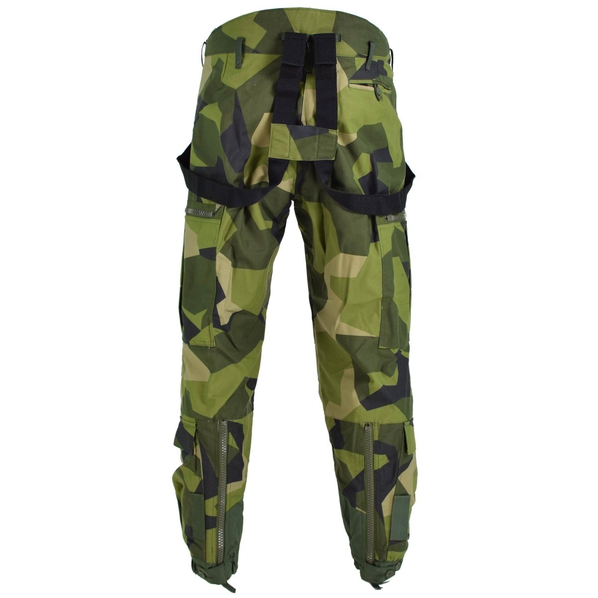 Original Swedish Thermal Tanker Pants M90 Splinter Camouflage BDU byxor nya