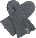Original Swiss Army Mittens Denim Grey Wool Cold Weather Militärhandskar fodrade