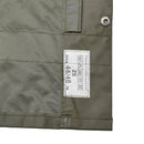 Original Swiss army rain jacket olive civil protection waterproof long coat NEW - GoMilitar
