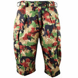 Original Swiss Army Shorts M83 Combat Field Alpenflage Taz 83 Camo Cargo Shorts