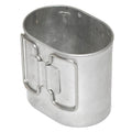 Original Swiss Army Troops Vintage Aluminium Butterfly Canteen Mess Military Cup