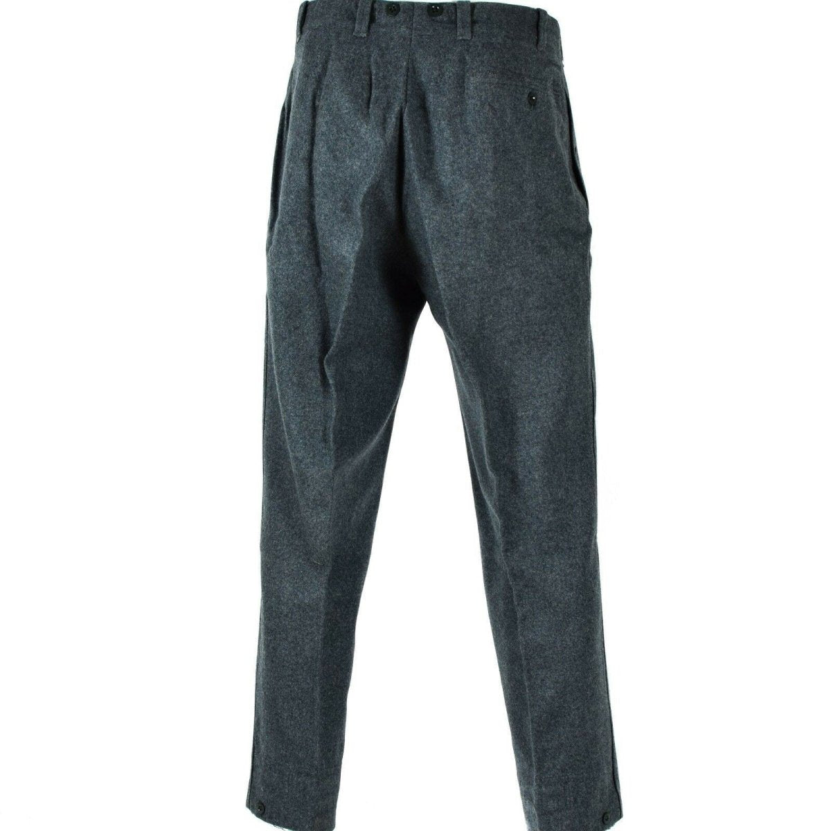 Original Swiss Army Wool Pants Militäröverskottsfältbyxor Schweiz