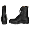 Original Swiss Military M95 Combat Boots Läder Army Surplus Issue Svart