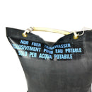 Original Swiss Military Rubber Watter Bag 20L Army Surplus issued Black - GoMilitar