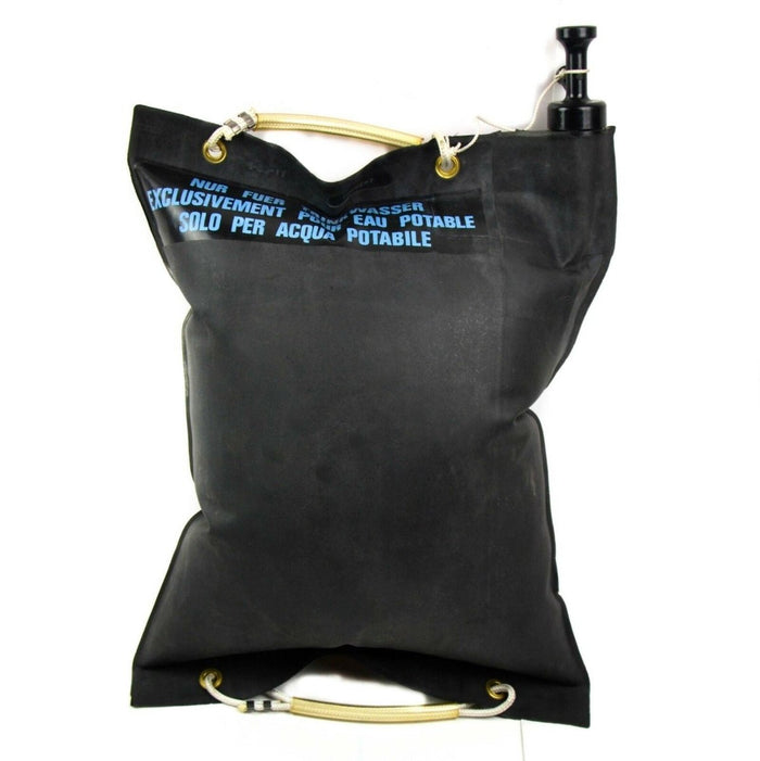 Original Swiss Military Rubber Watter Bag 20L Army Surplus utfärdad Svart - GoMilitar