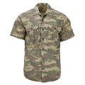 Original Turkish Army Field Shirts Hållbar ripstop camo Kort ärm Taktisk