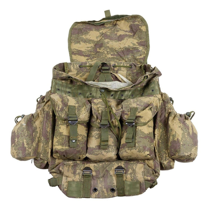 Original turkisk militär 40L ryggsäck justerbara axelremmar M2008 kamouflage