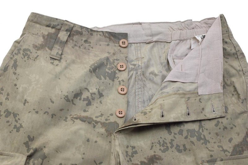 Original turkiska militära AG18 -fältbyxor ripstop lastfickor M2018 CAMO