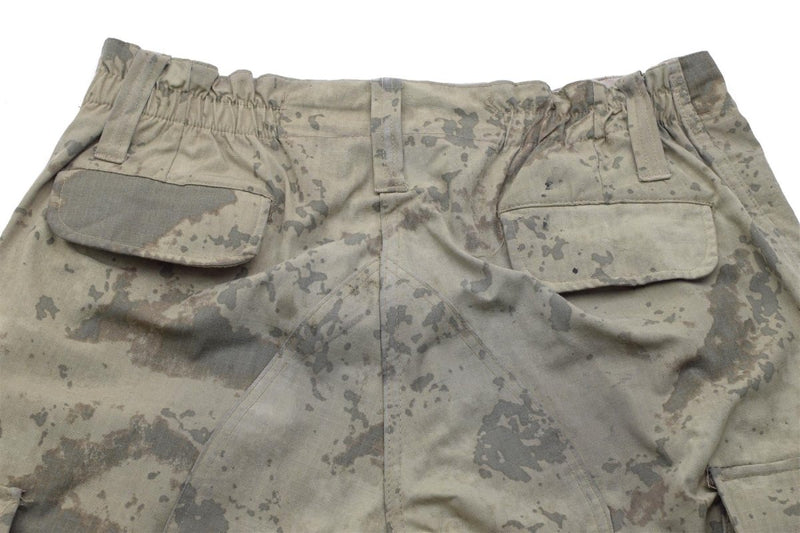 Original turkiska militära AG18 -fältbyxor ripstop lastfickor M2018 CAMO