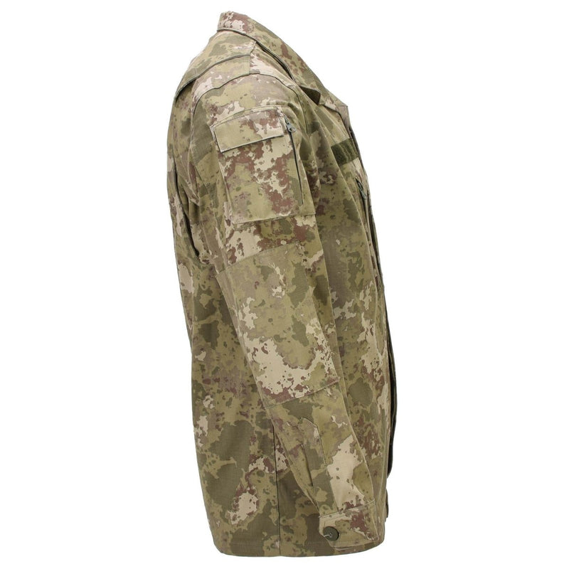 Original turkisk militär AG18 enhetlig jacka Hållbar ripstop M2021 Camo